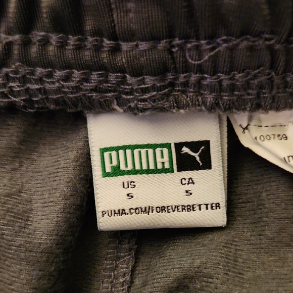 Puma Blue Long Sleeve Shirt and Charcoal Pants Set - Picture 5 of 7